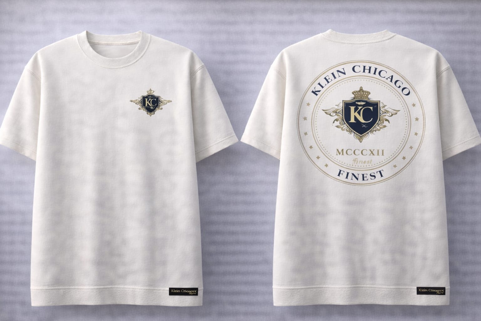 Circle White / Gold